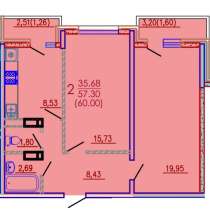 2 км.кв от подрядчика, в Краснодаре