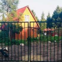 Садовые металлические ворота и калитки, в Боровичах
