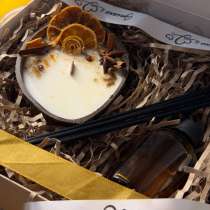 Свеча в кокосе набор с диффузором, в Санкт-Петербурге