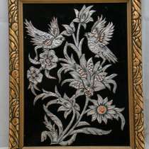 Картина чеканка Птицы (X236), в Москве