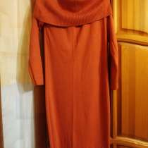 Вязаное теплое платье размер 48-50.ZARA, в Москве