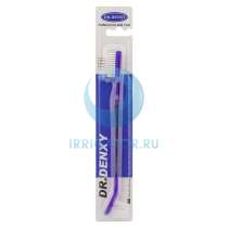 Ортодонтическая зубная щетка Revyline Dr. Denxy с ершиком, medium, в Москве