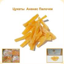 Цукаты ананас кубик натуральный 20 кг (4*5), в г.Одесса