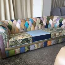Оригинальный диван честер пэчворк, в Зеленограде