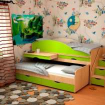 Детская кровать Караван 5-1 МДФ., в Москве