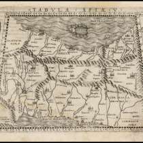 Карта Азии. 1548 г, в Октябрьском