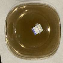 Десять импортных больших, прозрачных тарелок, в Астрахани