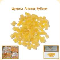 Цукаты ананас кубик натуральный 20 кг, в г.Одесса