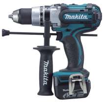 Аккумуляторная дрель-шуруповерт Makita DHP444RFE, в г.Тирасполь