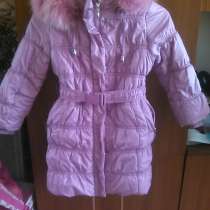 Детское пальто зимнее на синтепоне, в Астрахани