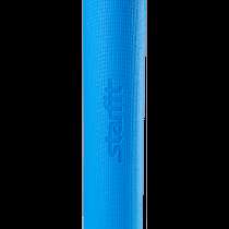 Коврик для йоги FM-102 PVC 173x61x0,3 см, с рисунком, синий, в Сочи