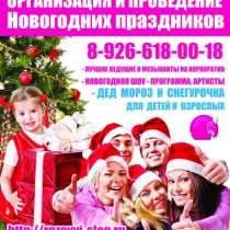 Поздравление от Деда Мороза в Солнечногорске., в Солнечногорске