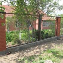 Секции заборные с сеткой или прутьями, в Новотроицке