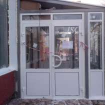 Алюминиевая дверь (профиль теплый), в Москве