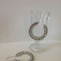 Эксклюзивные серьги серебро 925, в Санкт-Петербурге