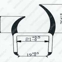 Уплотнитель для ворот на газель 83021, в Екатеринбурге