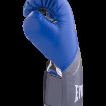 Перчатки боксерские Pro Style Elite 2214E, 14oz, к/з, синие, в Сочи