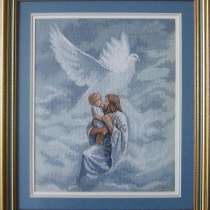 Картина «К Молитве о Святом Духе», ручная работа, вышивка, в г.Минск