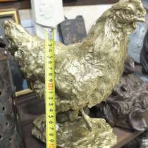 Бронзовая статуэтка Курочка несущая золотые яйца, бронза, в Ставрополе