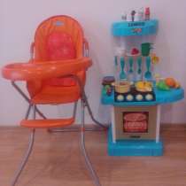 Детская кухня + детский стул для кормления ребенка, в Ревде
