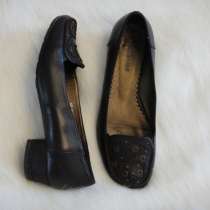 Туфли кожаные, темно-коричневые, 37 размер, в Санкт-Петербурге