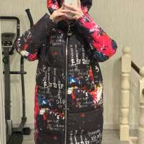 Зимний пуховик 50-52 размер, в Твери