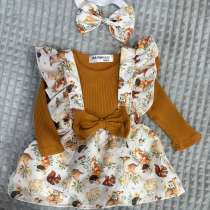 Костюм Боди+сарафан для девочки 62-68, в Белой Калитве