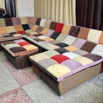 диван модульный угловой в стиле печворк, в Зеленограде