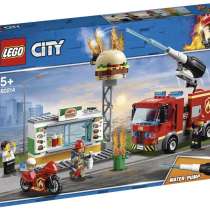 LEGO City Fire 60214 Пожар в бургер-кафе, в Москве