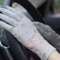 Летние винтажные перчатки с сенсорными пальцами, в Москве