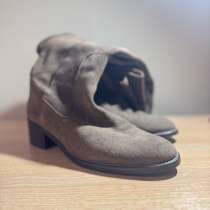 Сапоги замшевые женские Massimo Dutti, в Одинцово