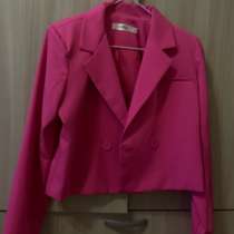 Пиджак укороченный розовый, в Перми