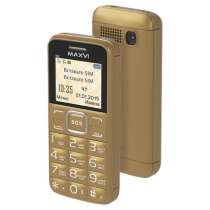 Телефон мобильный MAXVI B2 Gold, в г.Тирасполь