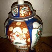 Ваза фарфор с крышкой из Японии, в Москве