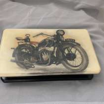 Шкатулка-купюрница "Ретро мотоцикл.1935", в Кудрово