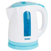 Чайник электрический Delta DL-1326 Белый Голубой 1.8л, в г.Тирасполь