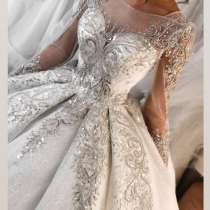 Свадебное платье со шлейфом, в Чебоксарах