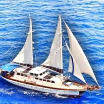 Продаю яхту класса люкс из натурального дерева motor/sailer, в г.Фетхие