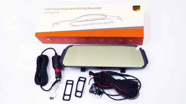 DVR D038 Full HD Зеркало-регистратор с камерой заднего вида