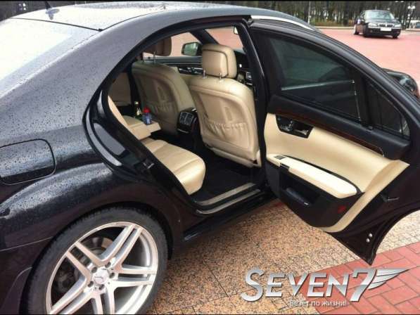 Прокат авто Mercedes S-класс W221 restyling c водителем в фото 3