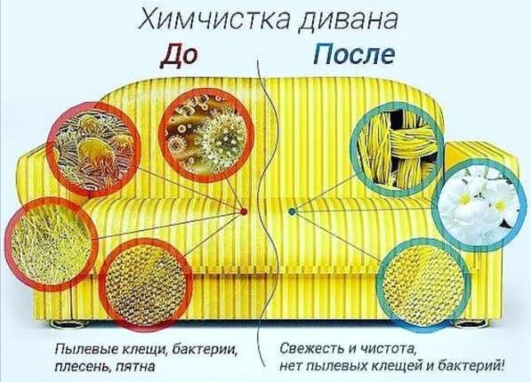 Химчистка диванов, матрасов, ковров в Краснодаре фото 4