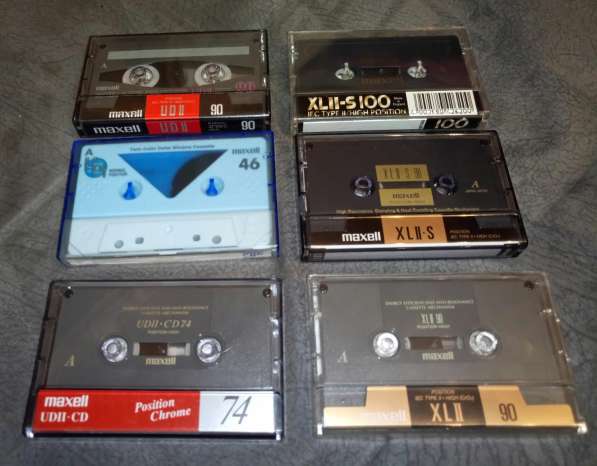 Аудиокассеты редкие в ассортименте