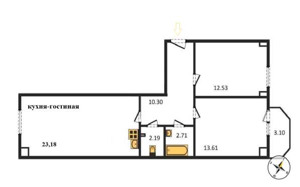 2-квартира Дом Комфорт-класса, сдан. Первоуральск в Первоуральске фото 5