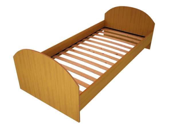 Кровать ЛДСП с ламелями, кровати для пожилых людей