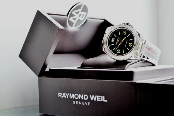 Наручные часы Raymond Weil, люксовый дайвер в Рязани фото 4