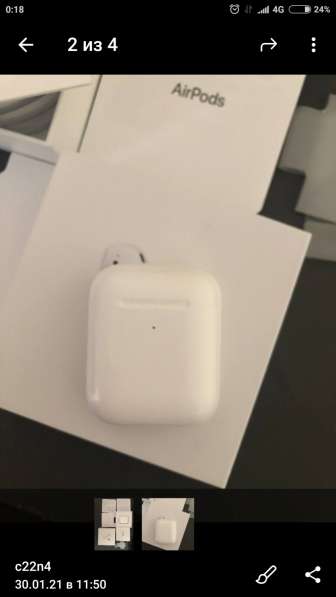 Продаю наушники airpods, оригинал