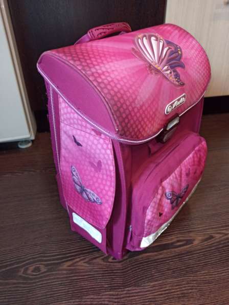 Ранец розовый для девочки, Herlitz butterfly в Санкт-Петербурге фото 9