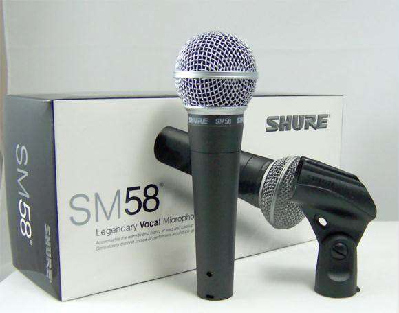 Shure SM58 новый микрофон с выключателем