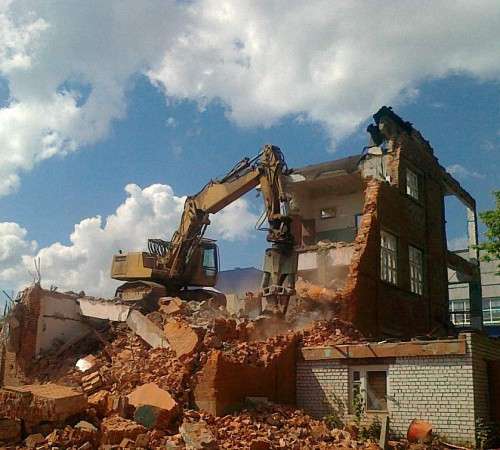 Демонтаж снос домов, зданий и сооружений