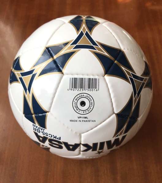 Мяч футбольный Mikasa PKC55-BR в 
